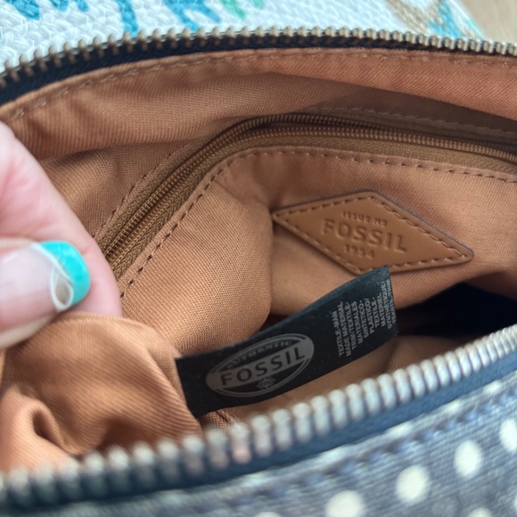 Fossil Denim and Leather Crossbody - Picture 11 of 12